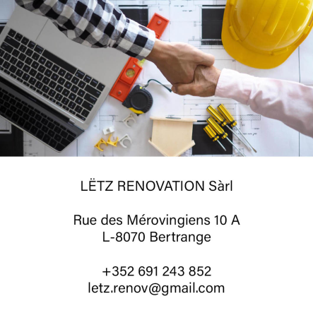 LËTZ RENOVATION Sàrl